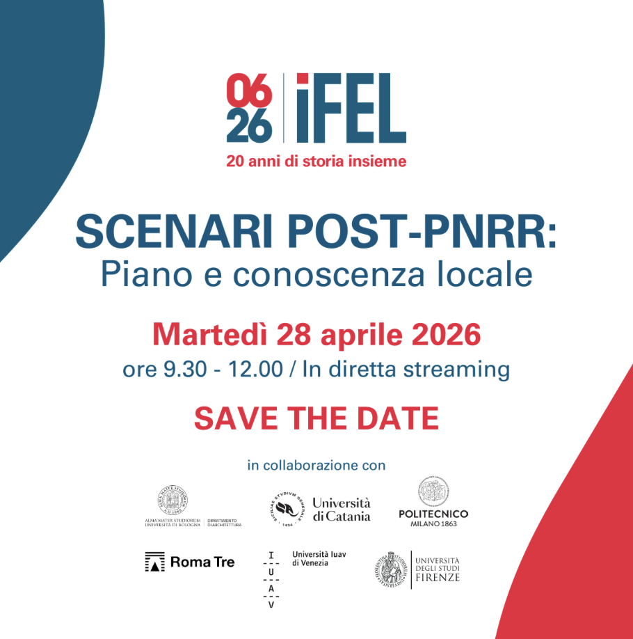 Scenari post-PNRR: piano di conoscenza locale